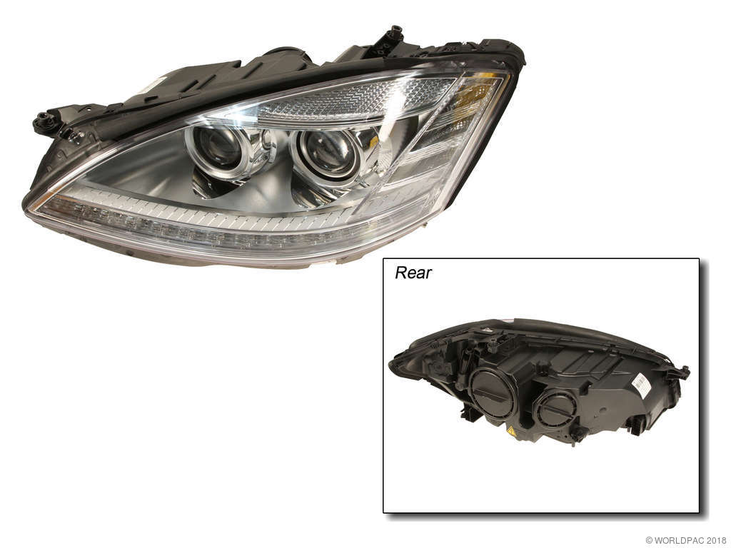2012-2013 Mercedes-Benz S350 Headlight Assembly - Left (Magneti Marelli)