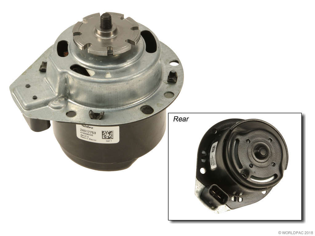 2001-2005 Pontiac Montana Engine Cooling Fan Motor - Left (ACDelco)