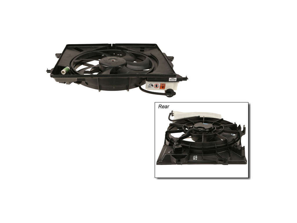 2012-2017 Kia Rio Engine Cooling Fan Assembly (Genuine)