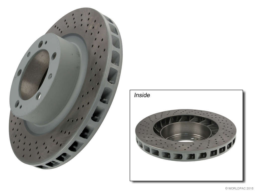 1991-1993 Porsche 911 Disc Brake Rotor - Front Right (Sebro)