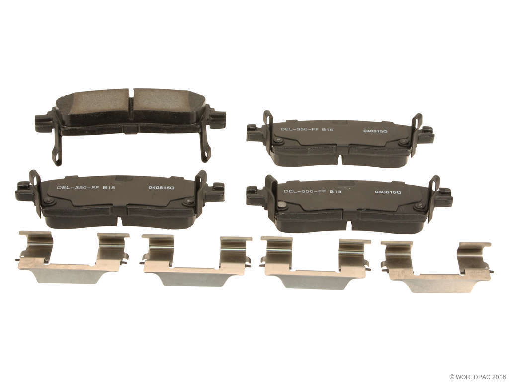 2002-2009 GMC Envoy Disc Brake Pad Set - Rear (ACDelco)