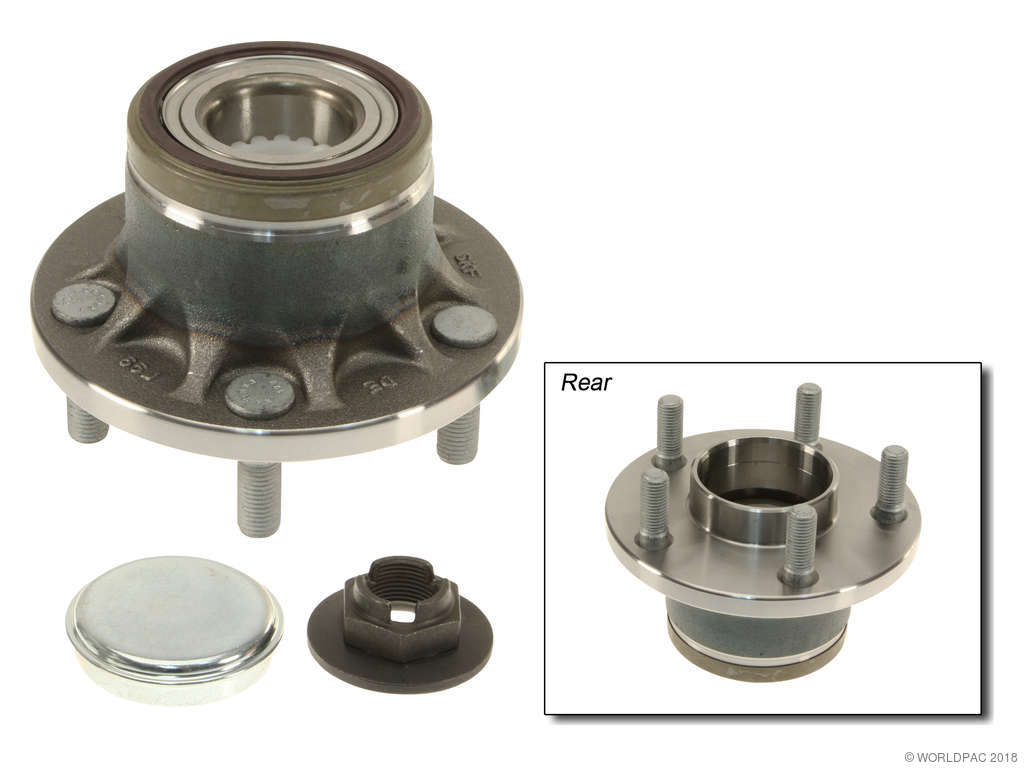 2010-2013 Ford Transit Connect Wheel Bearing and Hub Assembly - Rear (SKF)