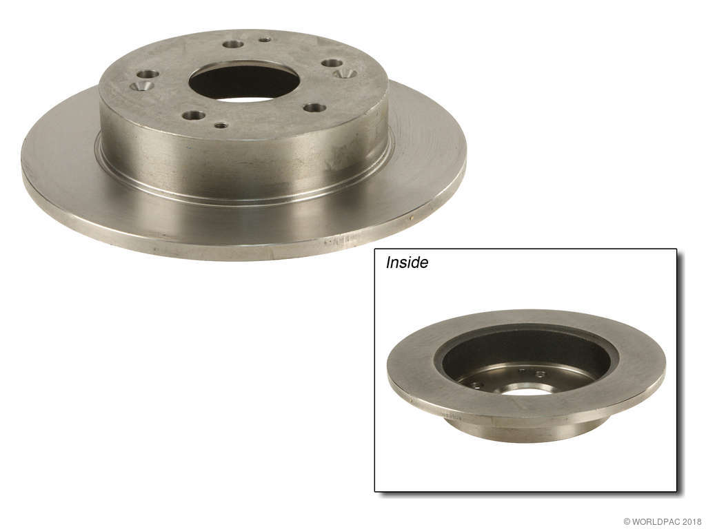 2004-2005 Honda Civic Disc Brake Rotor - Rear (Pilenga)