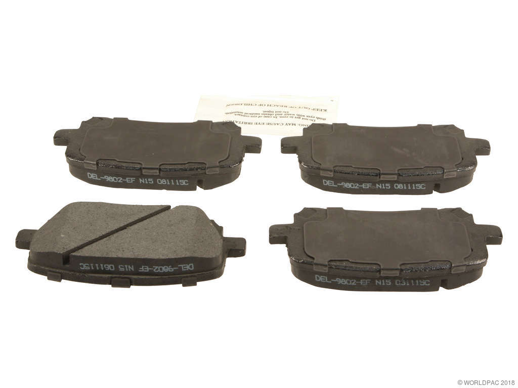 2003-2008 Pontiac Vibe Disc Brake Pad Set - Front (ACDelco)