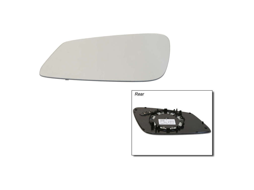 2011 BMW 528i Side/Door Mirror Glass - Left (Genuine)