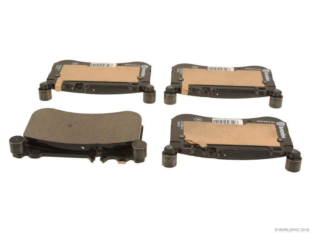 2012-2018 Mercedes-Benz CLS550 Disc Brake Pad Set - Front (Genuine)