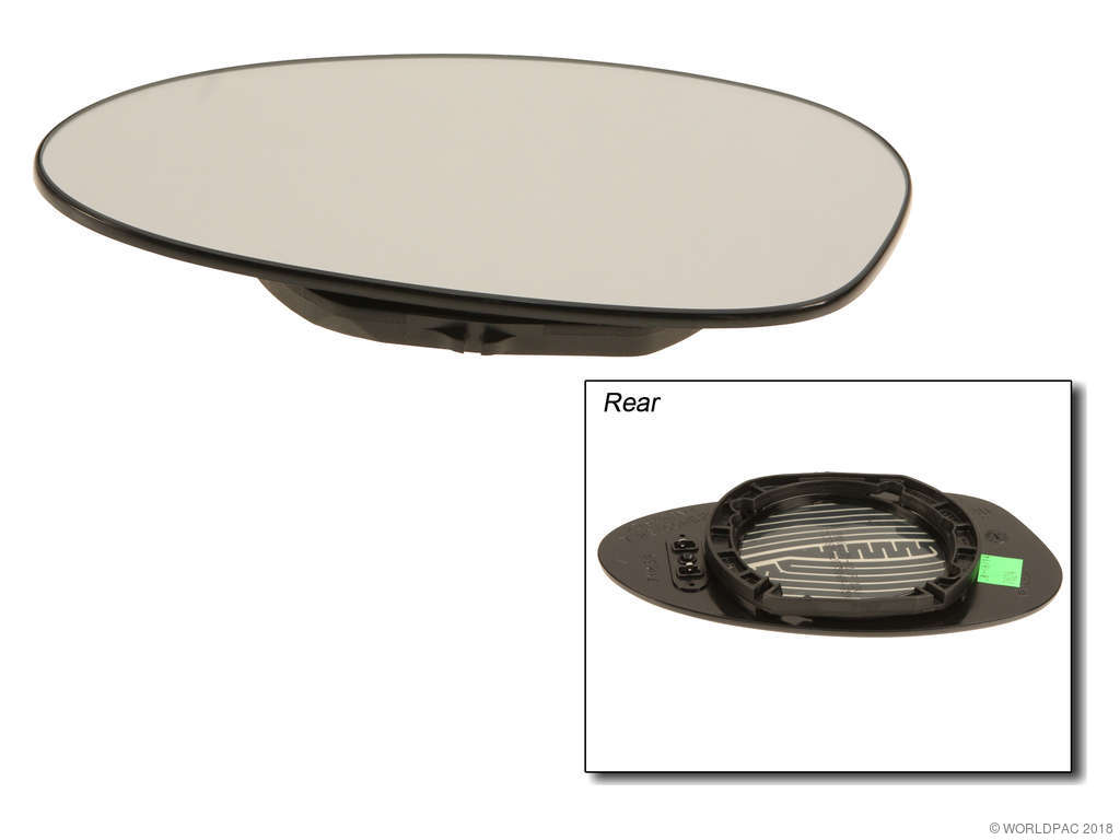 2003-2008 BMW Z4 Side/Door Mirror Glass - Left (Genuine)