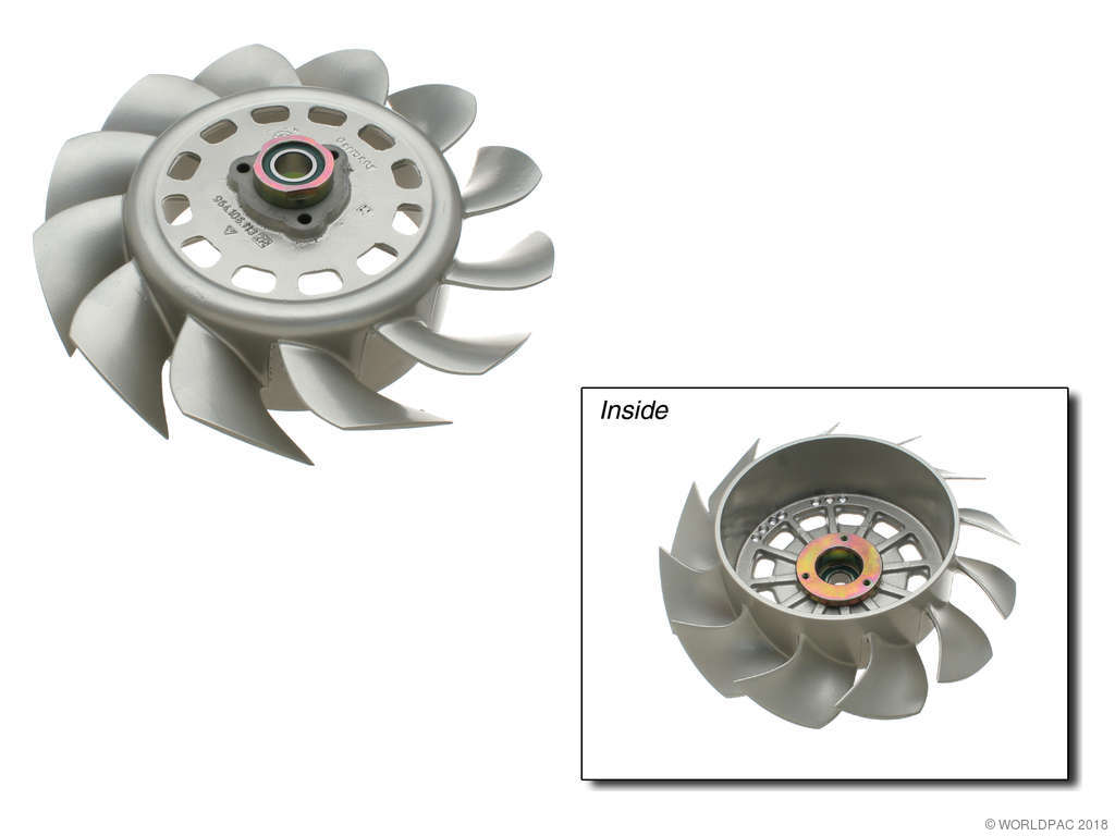 1989-1998 Porsche 911 Engine Cooling Fan Blade (Genuine)