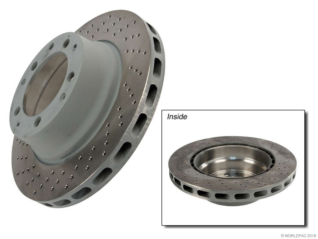 1981-1989 Porsche 911 Disc Brake Rotor - Rear Left (Sebro)