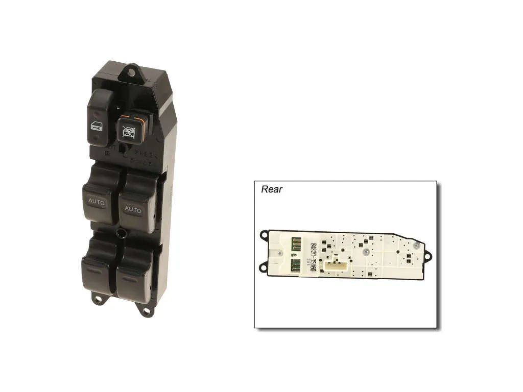 1998-2002 Toyota 4Runner Door Window Switch - Front Left (Genuine)