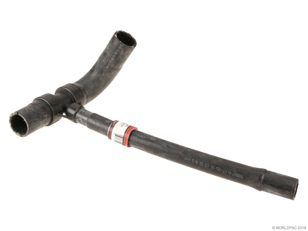 1999-2002 Lincoln Town Car Engine Coolant Reservoir Hose - Lower (Motorcraft)