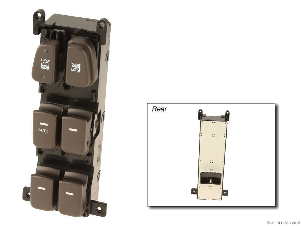 2009-2010 Hyundai Sonata Door Window Switch - Front Left (Original Equipment)