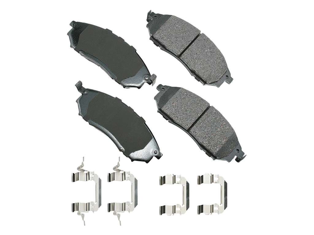 2008-2012 INFINITI EX35 Disc Brake Pad Set - Front (Akebono)