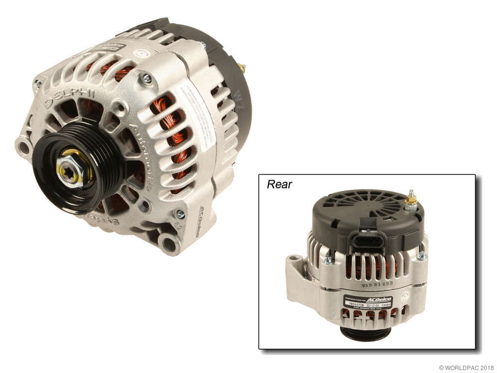 2001-2002 Chevrolet Express 2500 Alternator (ACDelco)