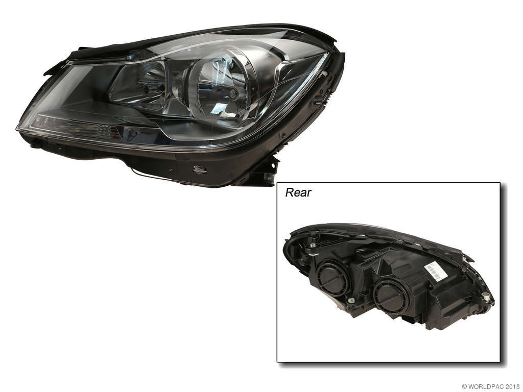2012-2014 Mercedes-Benz C300 Headlight Assembly - Left (Magneti Marelli)