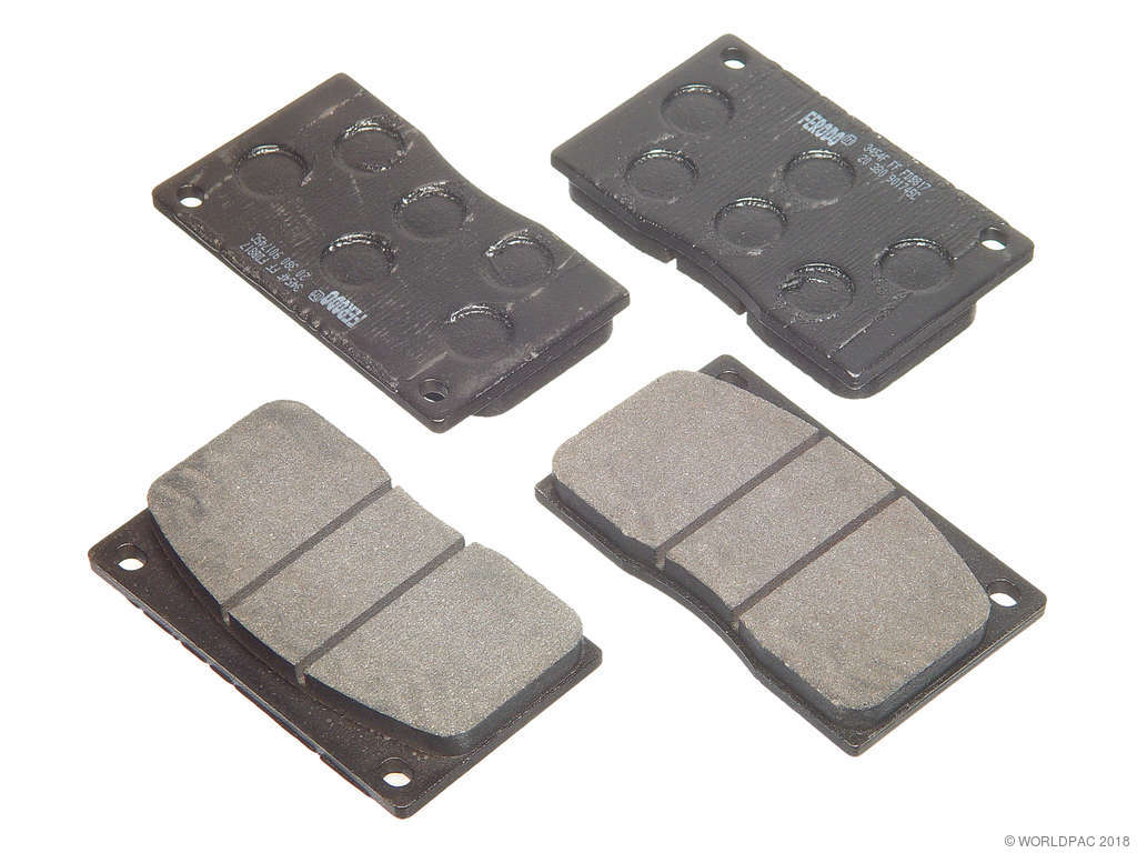 1982-1987 Jaguar Vanden Plas Disc Brake Pad Set - Front (Textar)