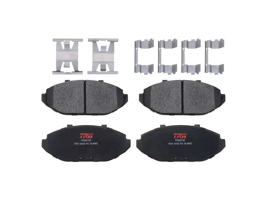 1998-2002 Lincoln Town Car Disc Brake Pad Set - Front (TRW)