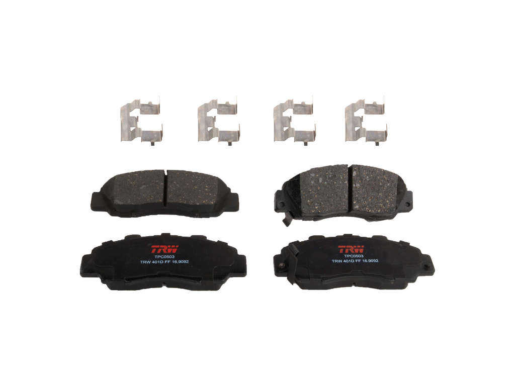 1992-1996 Honda Prelude Disc Brake Pad Set - Front (TRW)