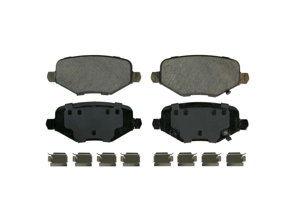 2008-2016 Chrysler Town &amp; Country Disc Brake Pad Set - Rear (Wagner Brake)