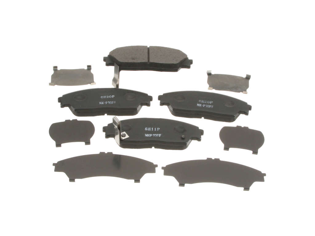 1988-1991 Honda Civic Disc Brake Pad Set - Front (Nissin)