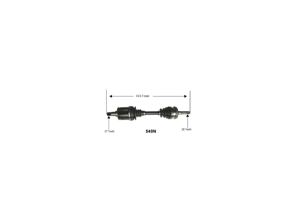 1995-2001 Toyota Tacoma CV Axle Assembly - Front (Autopart International)