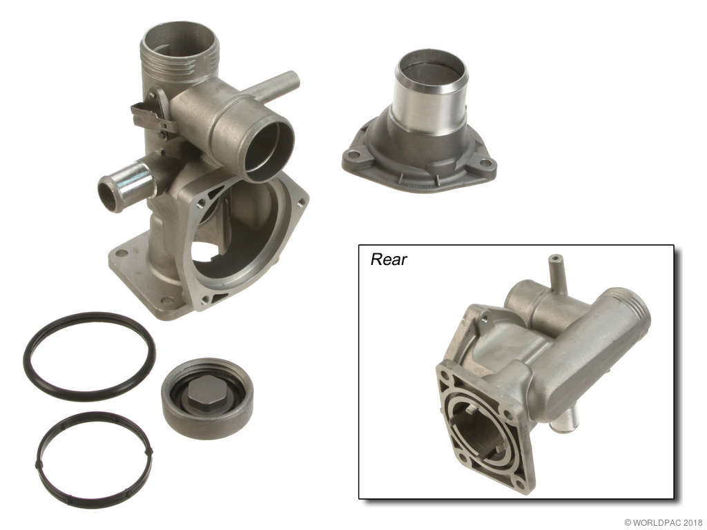 2000-2002 Jaguar S-Type Engine Coolant Thermostat Housing (APA/URO Parts)