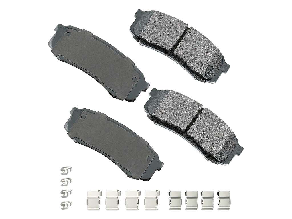 2001-2007 Toyota Sequoia Disc Brake Pad Set - Rear (Akebono)