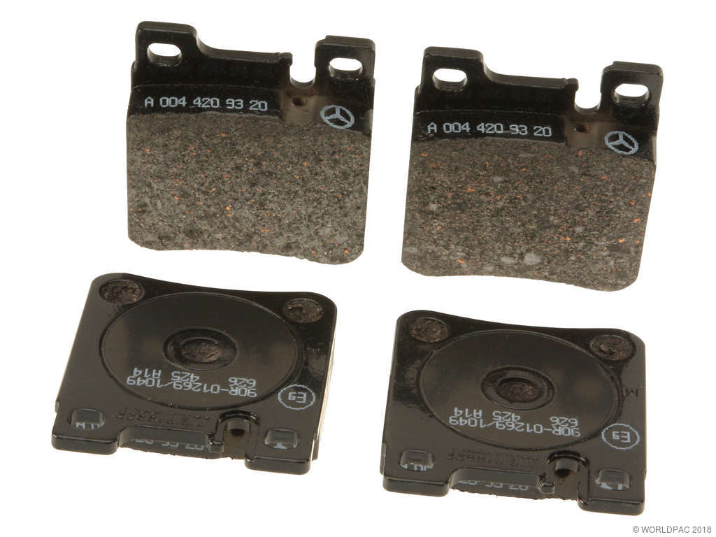 1994-1999 Mercedes-Benz S320 Disc Brake Pad Set - Rear (Genuine)