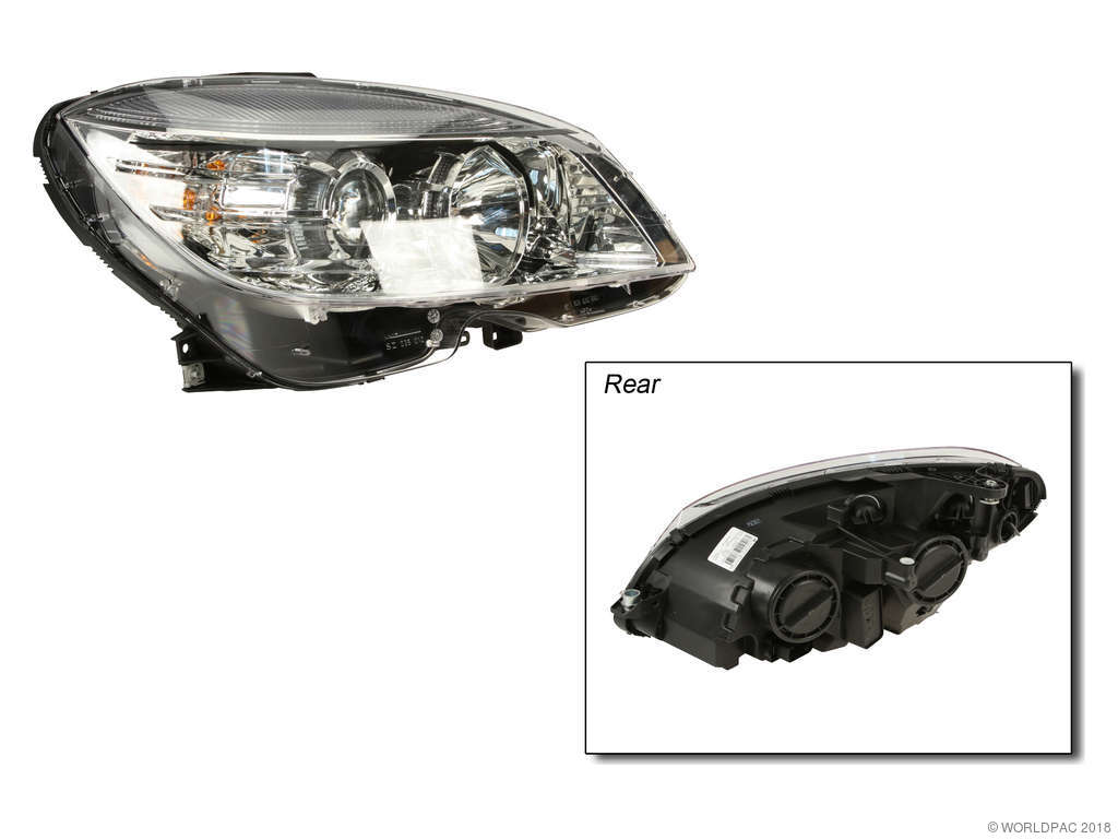 2008-2011 Mercedes-Benz C300 Headlight Assembly - Right (Magneti Marelli)