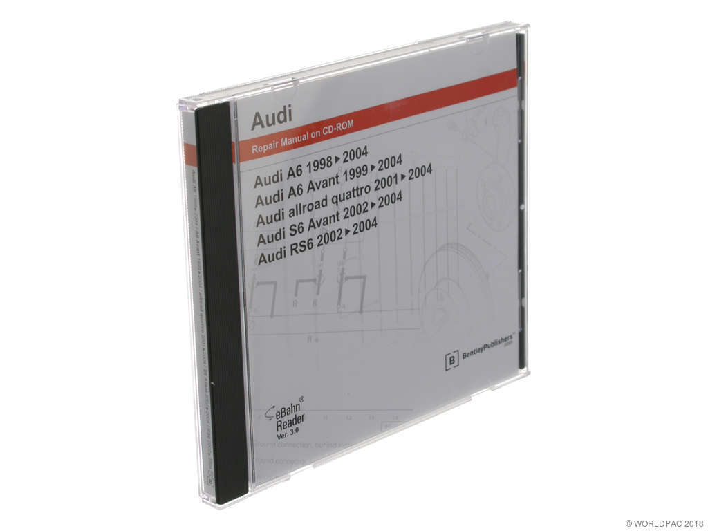 1998-2004 Audi A6 CD-ROM Repair Manual (Bentley)