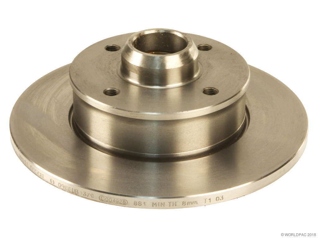 1985-1999 Volkswagen Jetta Disc Brake Rotor - Rear (Bosch)