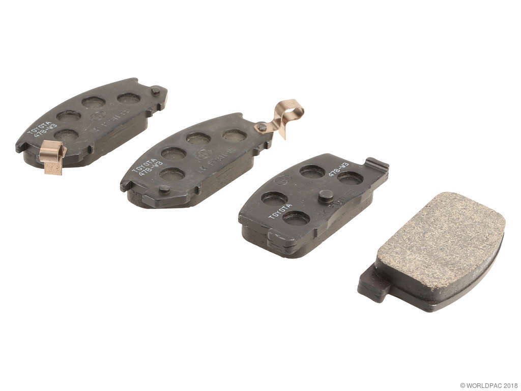 2000-2005 Toyota MR2 Spyder Disc Brake Pad Set - Rear (Genuine)