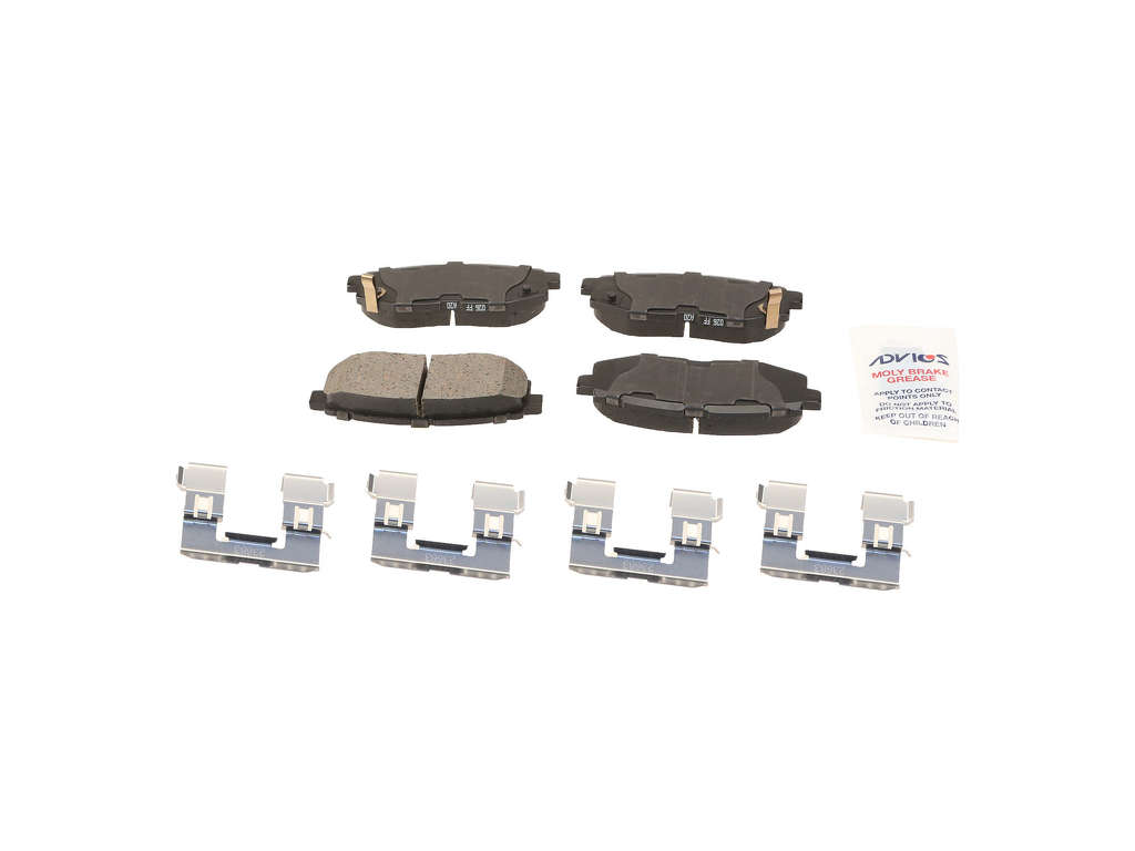 2008-2014 Subaru Tribeca Disc Brake Pad Set - Rear (Advics)