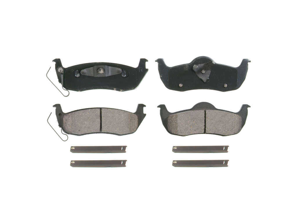 2006-2010 Jeep Commander Disc Brake Pad Set - Rear (Wagner Brake)
