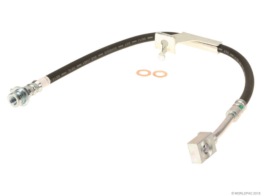 1985-1996 GMC G3500 Brake Hydraulic Hose - Front Right (ACDelco)