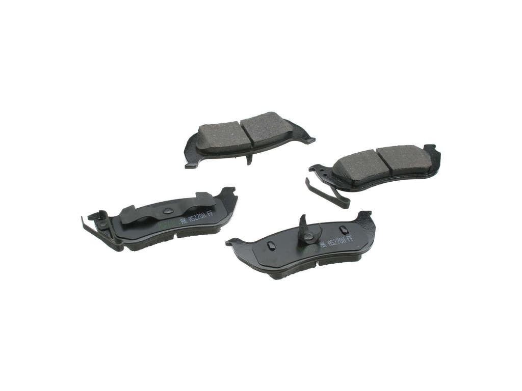 2003-2006 Jeep Wrangler Disc Brake Pad Set - Rear (Akebono)