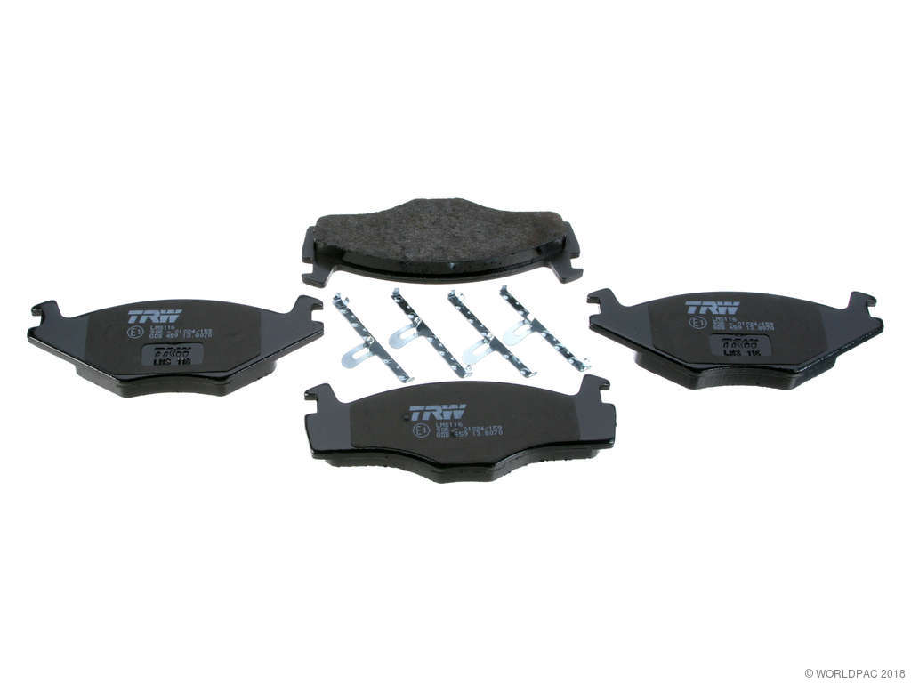 1984-1992 Volkswagen Jetta Disc Brake Pad Set - Front (TRW)