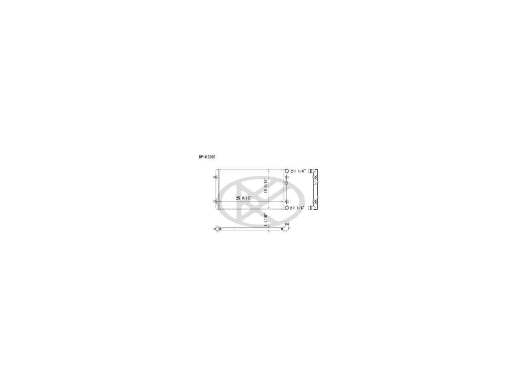2002-2004 VOLKSWAGEN JETTA Radiator (Koyo Cooling)