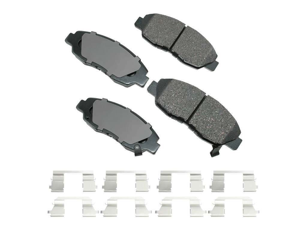 2010-2014 Honda Insight Disc Brake Pad Set - Front (Akebono)
