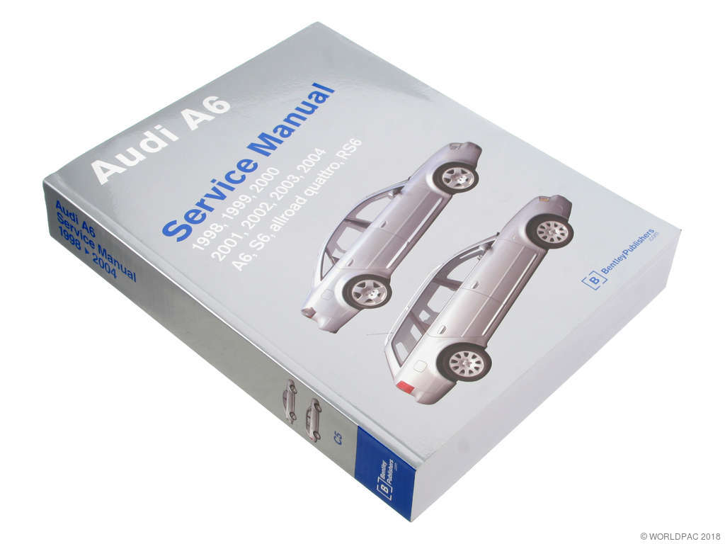 2001-2002 Audi Allroad Quattro CD-ROM Repair Manual (Bentley)