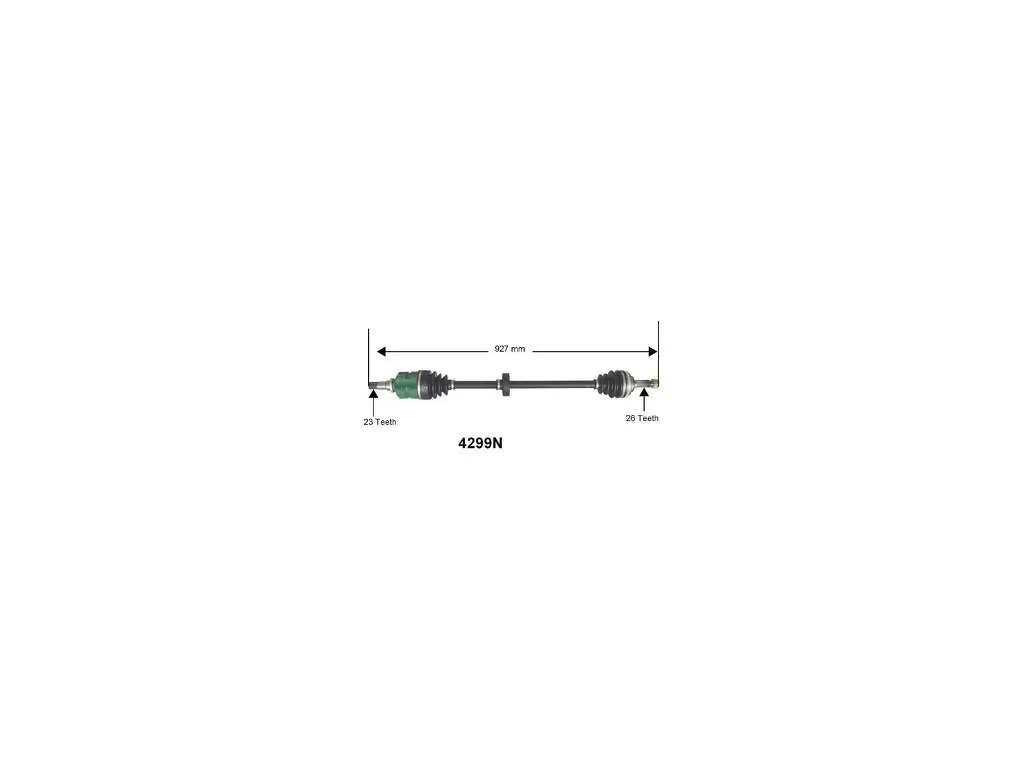 1990-1993 Toyota Celica CV Axle Assembly - Front Right (Autopart International)