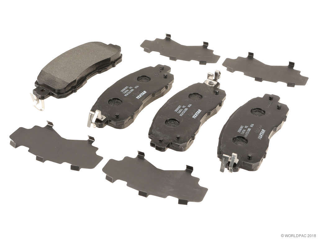 2014-2017 Nissan LEAF Disc Brake Pad Set - Front (Textar)