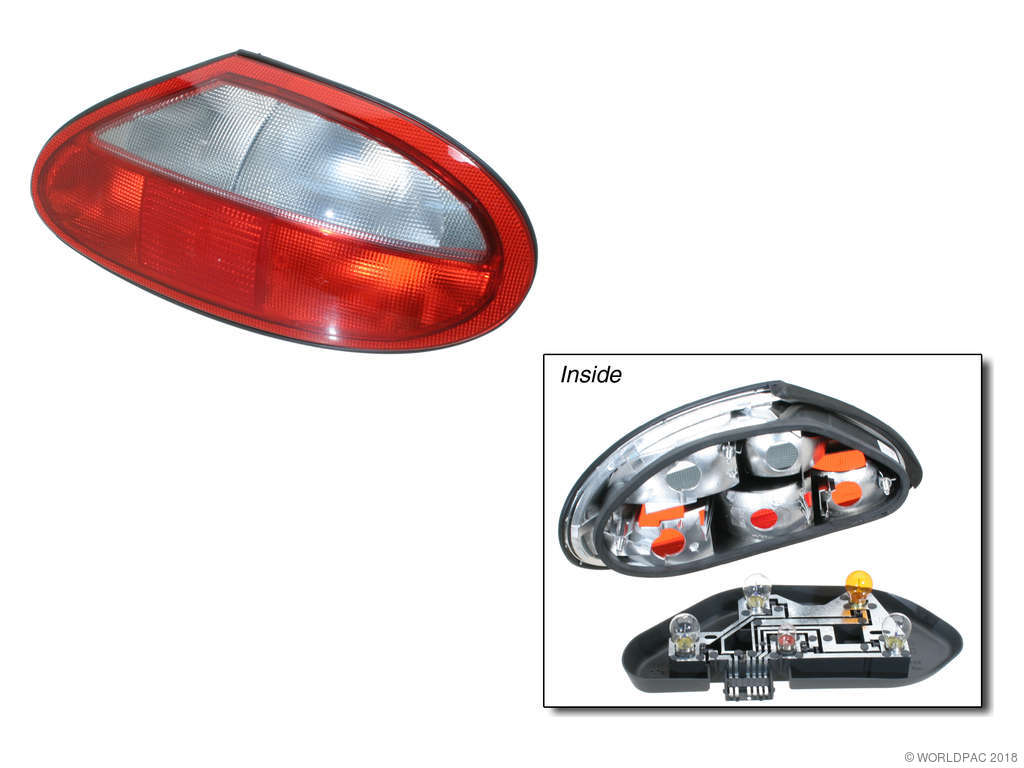 1997-2000 Jaguar XK8 Tail Light Assembly - Right (Genuine)