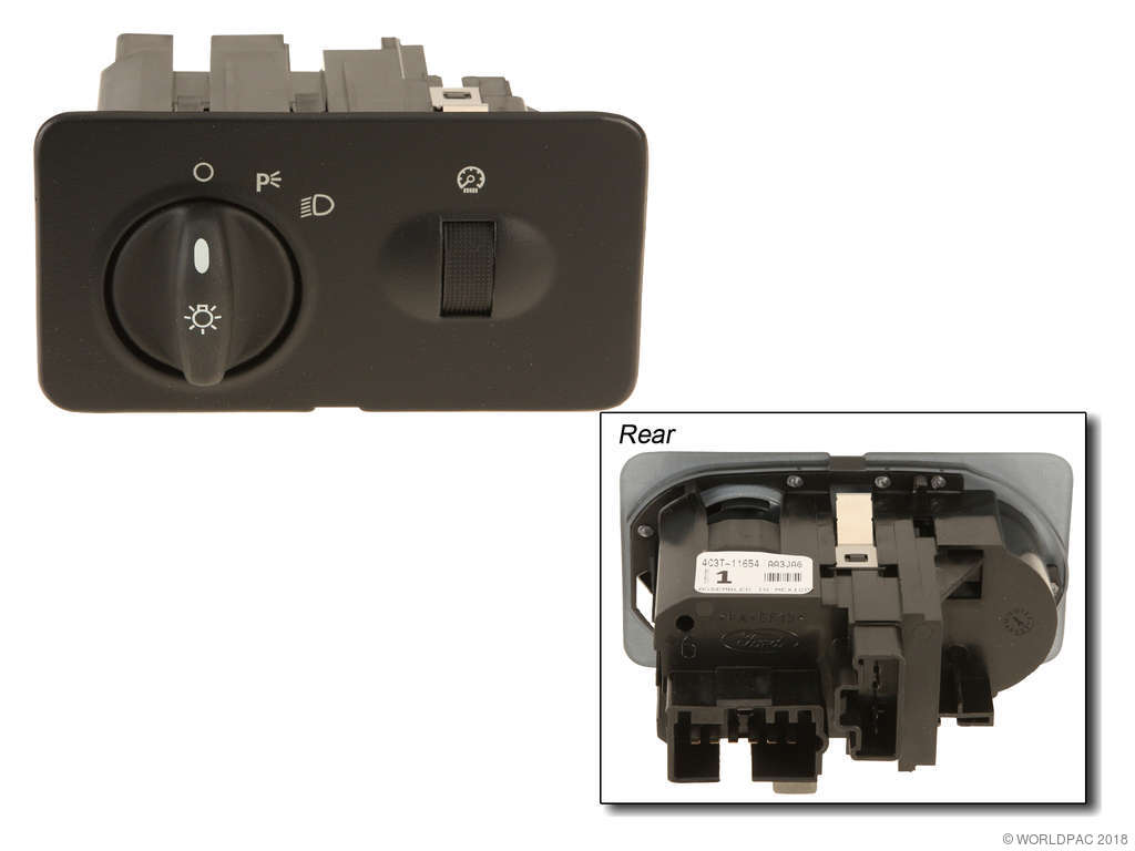 2001-2004 Ford F-550 Super Duty Headlight Switch (Motorcraft)