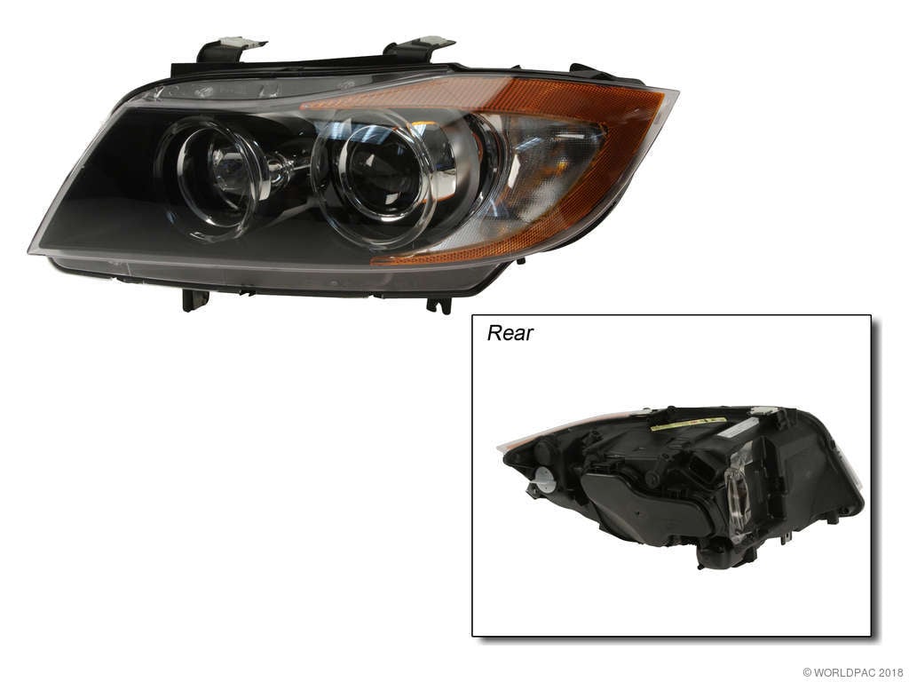 2007-2008 BMW 328i Headlight Assembly - Left (ZKW)