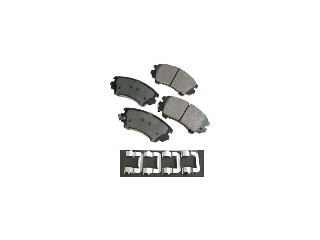 2011-2017 Chevrolet Caprice Disc Brake Pad Set - Front (Akebono)
