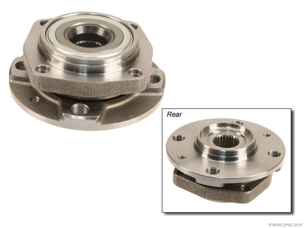 1990-1998 Saab 9000 Wheel Bearing and Hub Assembly - Front (GMB)