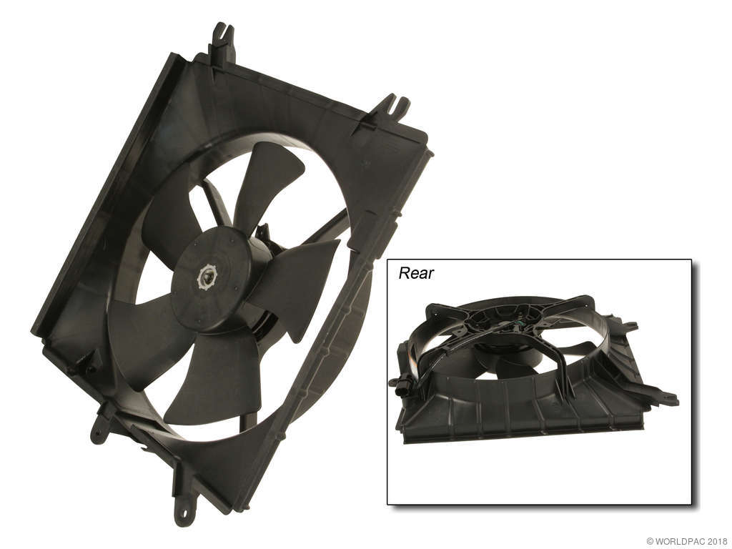 2003-2005 Kia Rio Engine Cooling Fan Assembly (NRF B.V.)