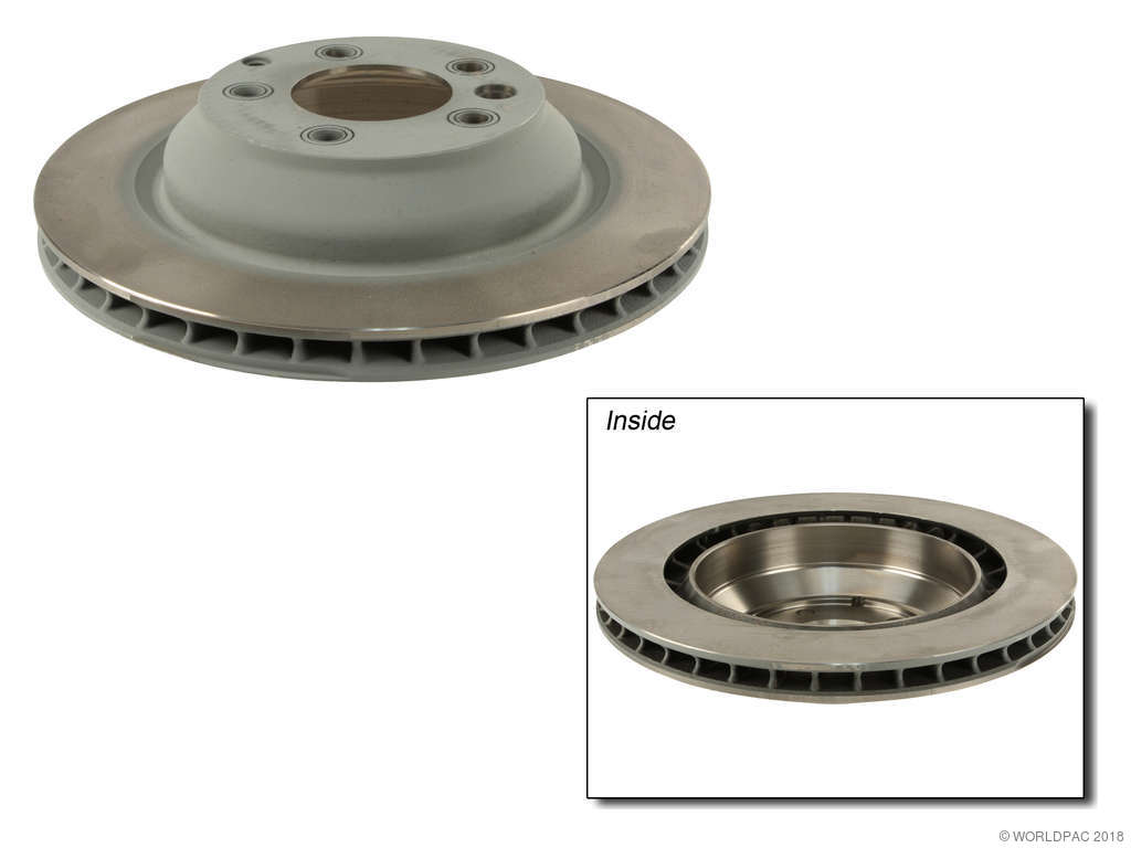 2003-2018 Porsche Cayenne Disc Brake Rotor - Rear or Rear Left or Rear Right (Sebro)