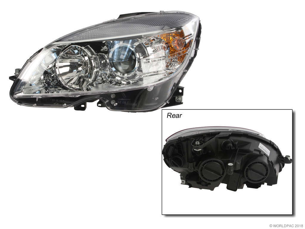 2008-2011 Mercedes-Benz C300 Headlight Assembly - Left (Magneti Marelli)